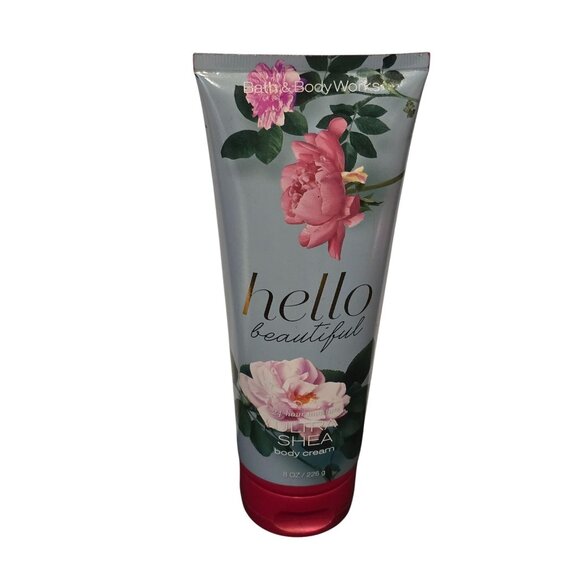 Bath & Body Works Hello Beautiful 24 Hr Moisture Ultra Shea Body Cream 8 Oz - Picture 1 of 1